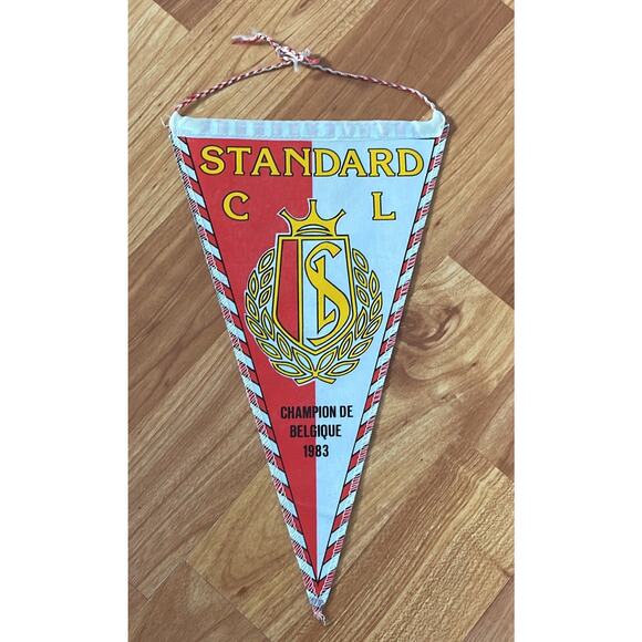 Vintage Standars C L Soccer‎ Banner - Picture 1 of 2